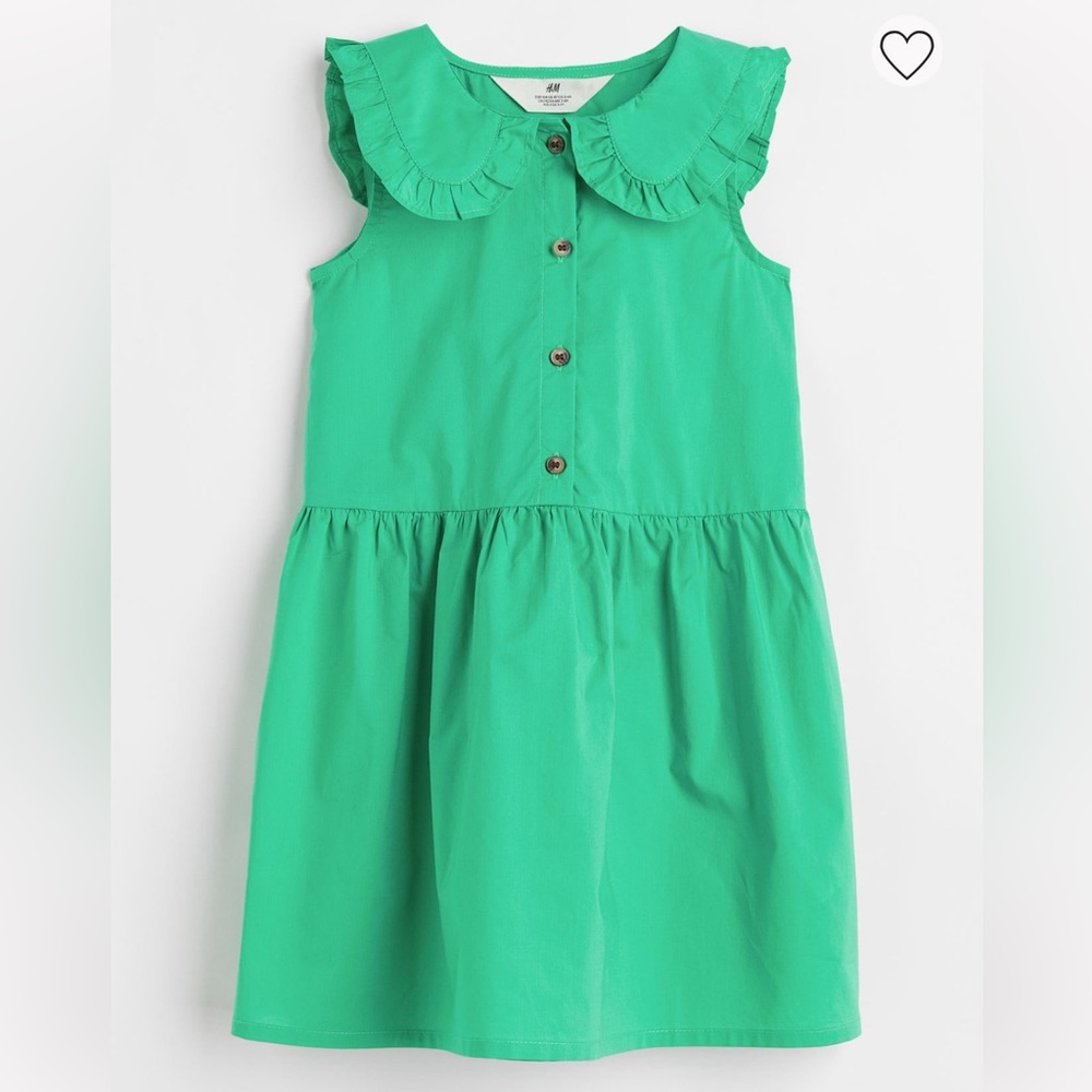 H&M Peter Pan Collar Cotton Dress